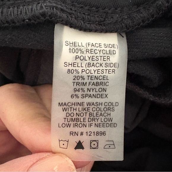 Title Nine Snow Slayer 2.0 Pants Black 12 - Outdoor, Winter, Athletic, Softshell - Picture 9 of 11